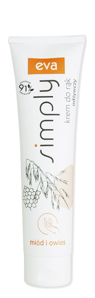 EVA SIMPLY Odżywczy krem do rąk miód i owies